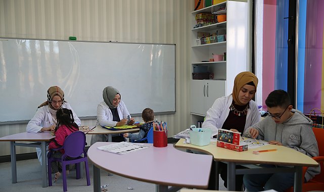 Yüksel Ateş Engelsiz Çocuk Evi, hizmetlerini yarıyıl tatilinde de sürdürüyor