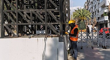 26 Ağustos Kapısı'nda güçlendirme çalışmaları başladı