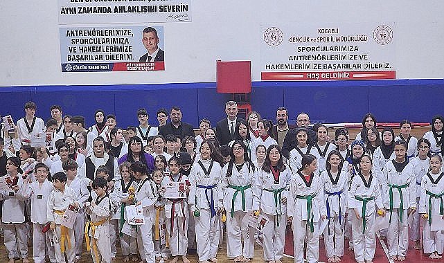 270 Gölcük Belediyespor Taekwondo Sporcusu Kuşak Atladı