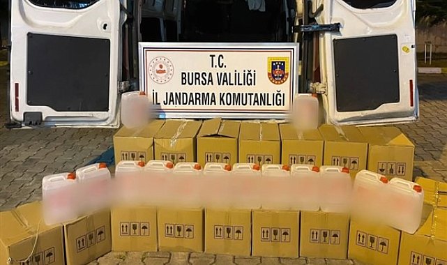 4 ilde sahte alkol operasyonu: 98 bin 600 litre etil alkol ele geçirildi