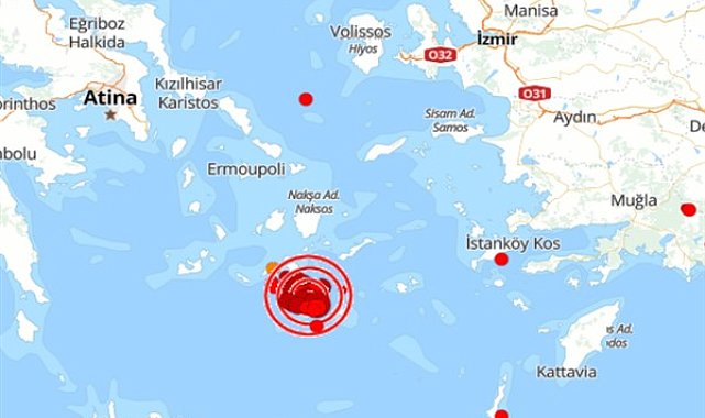Akdeniz'de peş peşe deprem