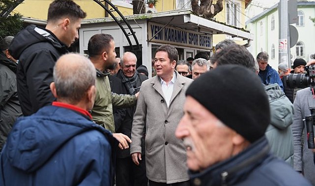 Başkan Aydın, Yeni Karaman Mahallesi’nde vatandaşlarla bir araya geldi