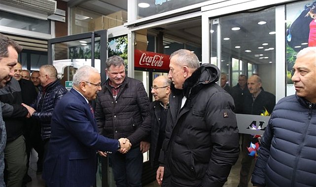 Başkan Güler, esnaflarla bir araya geldi