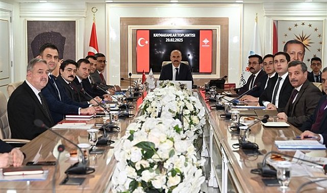 Batman'da “Kaymakamlar Toplantısı