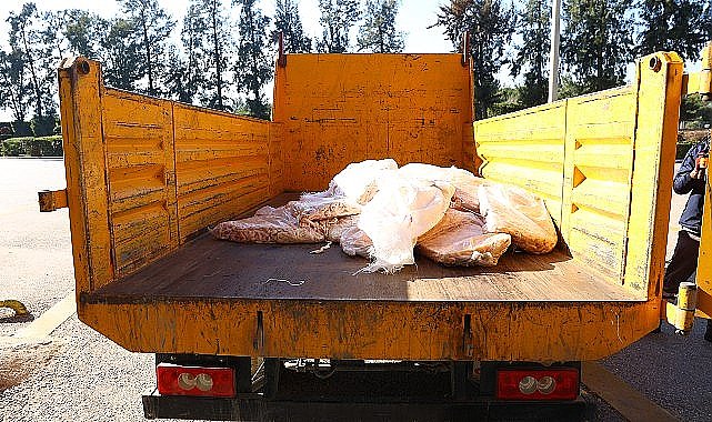 Büyükşehir, usulsüz taşınan sakatata geçit vermiyor
