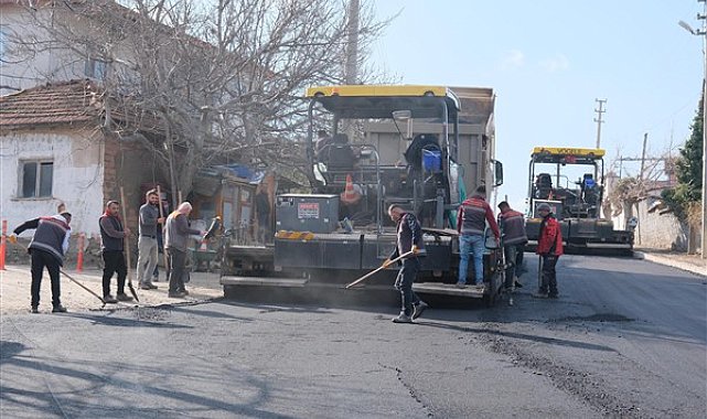 Çorum'da altyapı ve üstyapı çalışmaları devam ediyor