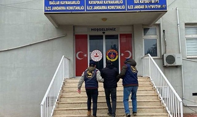 Diyarbakır’da 10 yıl 10 ay hapis cezası bulunan şahıs yakalandı