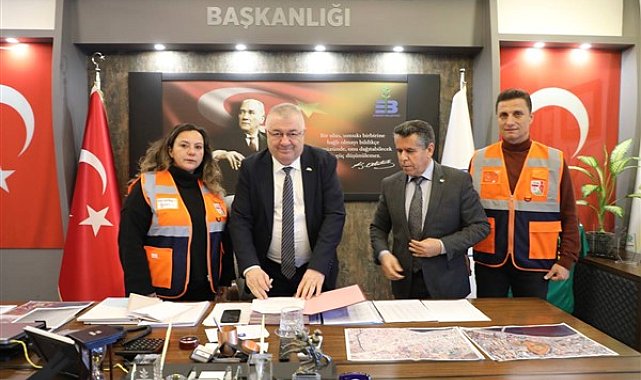 Edremit Belediyesi ile İDA-SAR Edremit Arama Kurtarma Derneği arasında protokol imzalandı