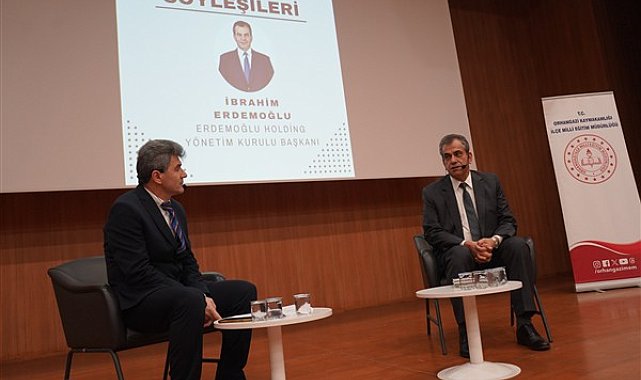 Erdemoğlu, Orhangazi Mesleki ve Teknik Anadolu Lisesi’ni ziyaret etti