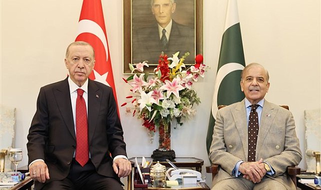 Erdoğan: Terörün her türüyle mücadelemizde Pakistan'ın güçlü desteğini hissediyoruz