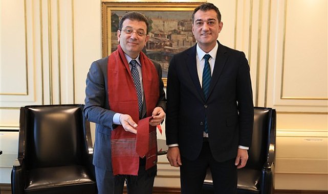 Giresun Belediye Başkanı Köse, İmamoğlu’nu ziyaret etti