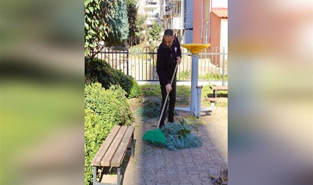 Giresun'da temizlik ve ağaç budama çalışmaları sürdürülüyor