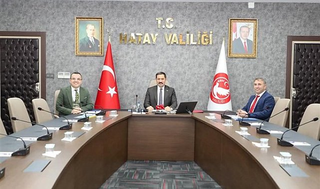 Hatay'da yatırım değerlendirme toplantıları gerçekleştirildi
