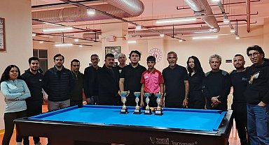 Karaman'da Bilardo İl Birinciliği müsabakaları sona erdi