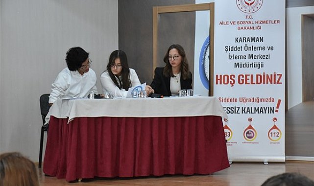 Karaman’da farkındalık münazarası