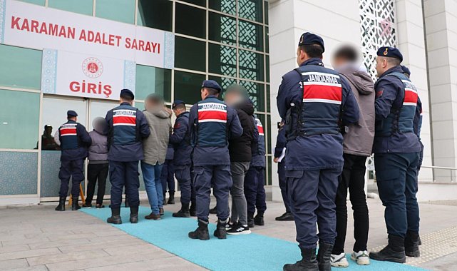 Karaman'da uyuşturucuyla mücadele kapsamında operasyon yapıldı