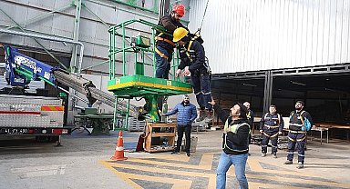 Kartepe'de Tatbikat Gibi Eğitim