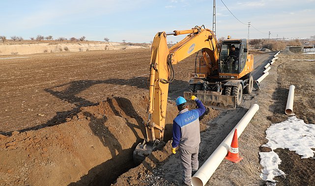 Kayseri genelinde 2024 yılında 515 bin 647 metre uzunluğunda içme suyu yatırımı yapıldı