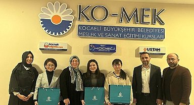 Kocaeli Büyükşehir'in adı, dünyaya yayılmaya devam ediyor KO-MEK'e Japon ilgisi artıyor