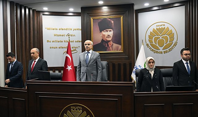 Malatya Büyükşehir Belediye Meclisi Şubat ayı ilk toplantısının 1'inci birleşimi yapıldı