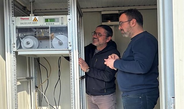 Manisa Büyükşehir Belediyesi, Soma’da hava kirliliği ölçüm istasyonu kurdu