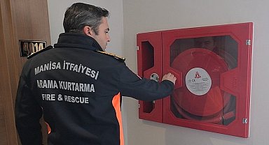Manisa'da yangın güvenliği için denetimler devam ediyor