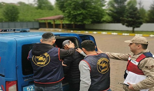 Ordu'da aranan şahıslara yönelik operasyon