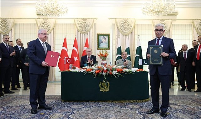Türkiye ile Pakistan arasında askeri alanda iş birliği anlaşması imzalandı