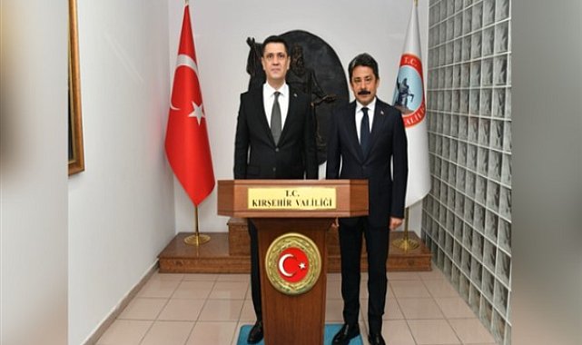 Türkmenistan Ankara Büyükelçisi İşankuliyev, Kırşehir Valiliğini ziyaret etti