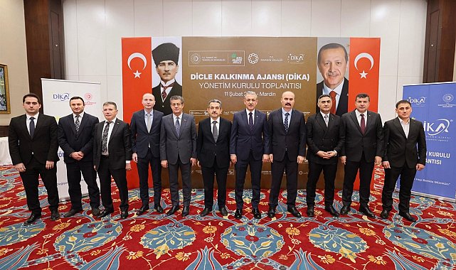Vali Canalp, DİKA Yönetim Kurulu Toplantısı'na katıldı
