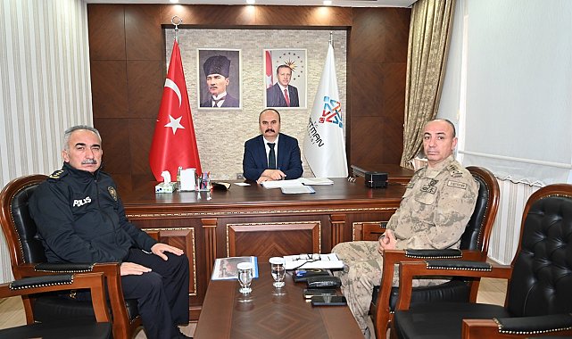 Vali Canalp, VKS üzerinden düzenlenen toplantıya katıldı