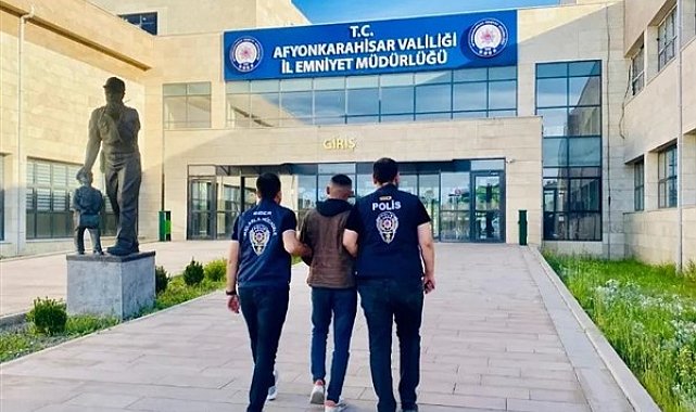 Afyonkarahisar'da aranan şahıs yakalandı