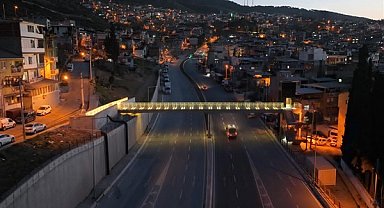 Altındağ Yaya Üst Geçidi hizmete açıldı
