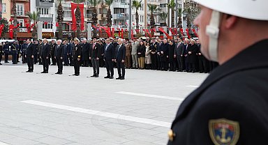 Bakan Güler, Çanakkale’deki anma törenlerinden ilkine katıldı