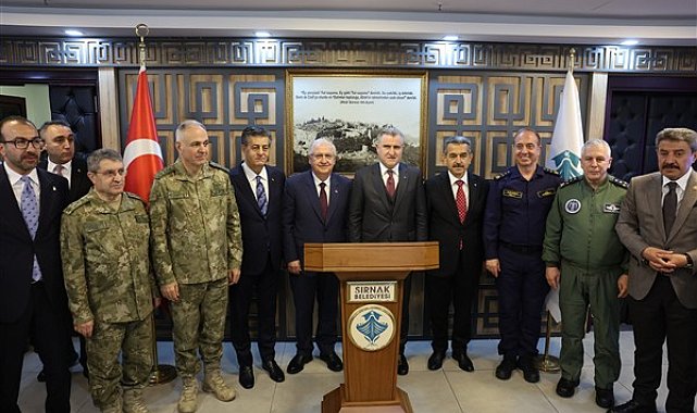 Bakan Güler, Şırnak ziyaretini sürdürüyor