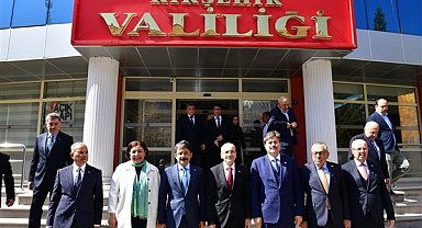 Bakan Şimşek Kışehir Valiliğini ziyaret etti
