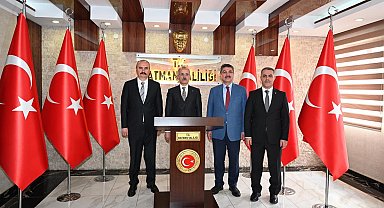 Bakan Uraloğlu'ndan Batman Valiliğine ziyaret