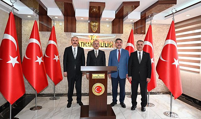 Bakan Uraloğlu'ndan Batman Valiliğine ziyaret