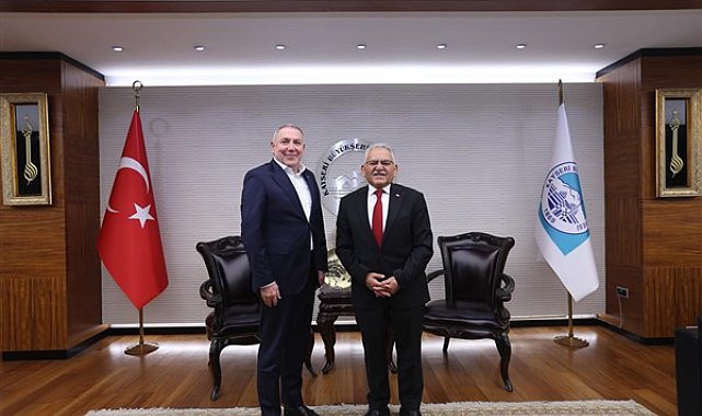 Başkan Büyükkılıç’a, Ertekin’den veda ziyareti