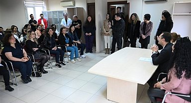 Başkan Eşki'den 14 Mart Tıp Bayramı ziyareti
