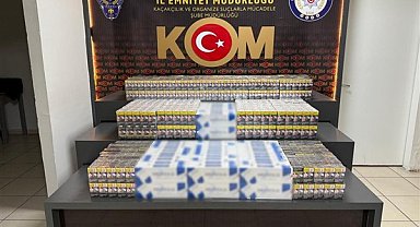 Batman'da 5 bin 380 paket sigara ele geçirildi