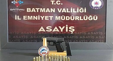 Batman'da ruhsatsız silah bulunduran 3 şahıs tutuklandı