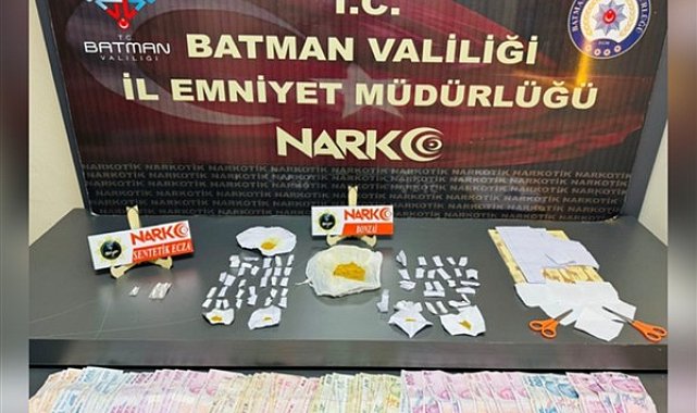 Batman’da uyuşturucu operasyonu