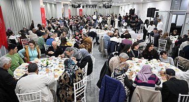 Bornova’da şehit aileleri ve gaziler için iftar