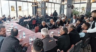 Çemişgezek'te vatandaşlar bayramlaşma programında bir araya geldi
