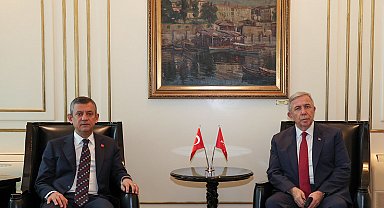 CHP Genel Başkanı Özel, Ankara Büyükşehir Belediye Başkanı Yavaş ile bir araya geldi