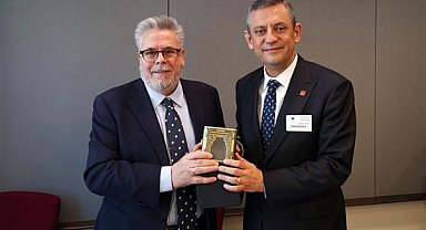 CHP Genel Başkanı Özel, AP Türkiye Daimi Raportörü Amor ile görüştü