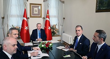 Cumhurbaşkanı Erdoğan, Çevrimiçi Liderler Toplantısı'na katıldı