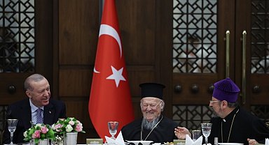 Cumhurbaşkanı Erdoğan, dini azınlık temsilcileri ile iftarda bir araya geldi