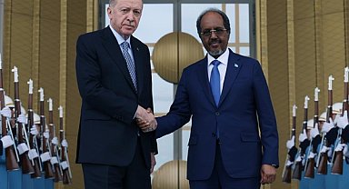 Cumhurbaşkanı Erdoğan, Somalili mevkidaşı ile görüştü